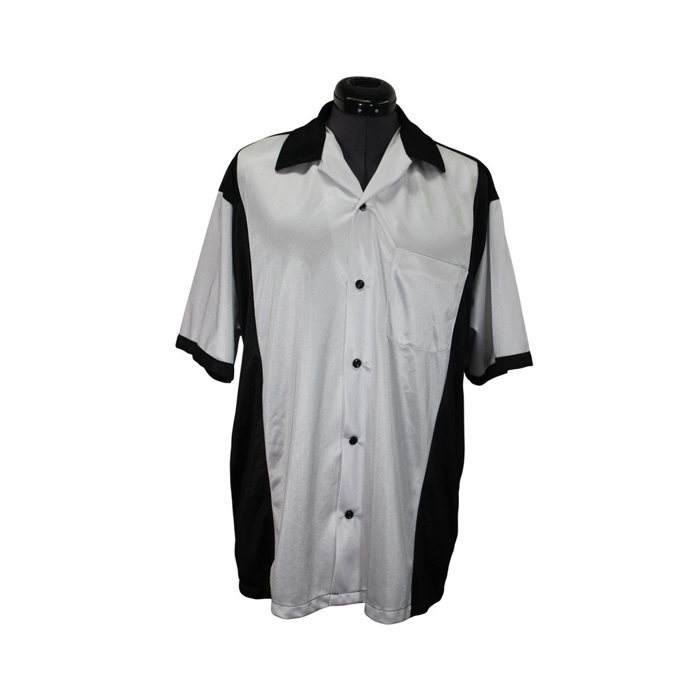 Cruisin' USA‎ Goomba Lanes Classic Retro Bowling Shirt Men's Large